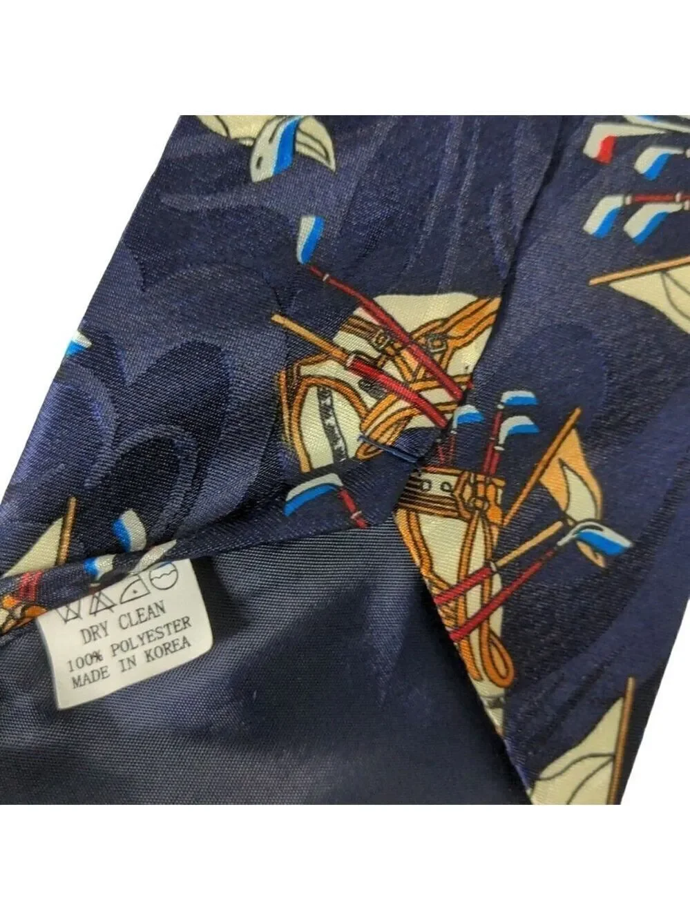 Steven Harris Golf Bag Clubs Driver Novelty Necktie